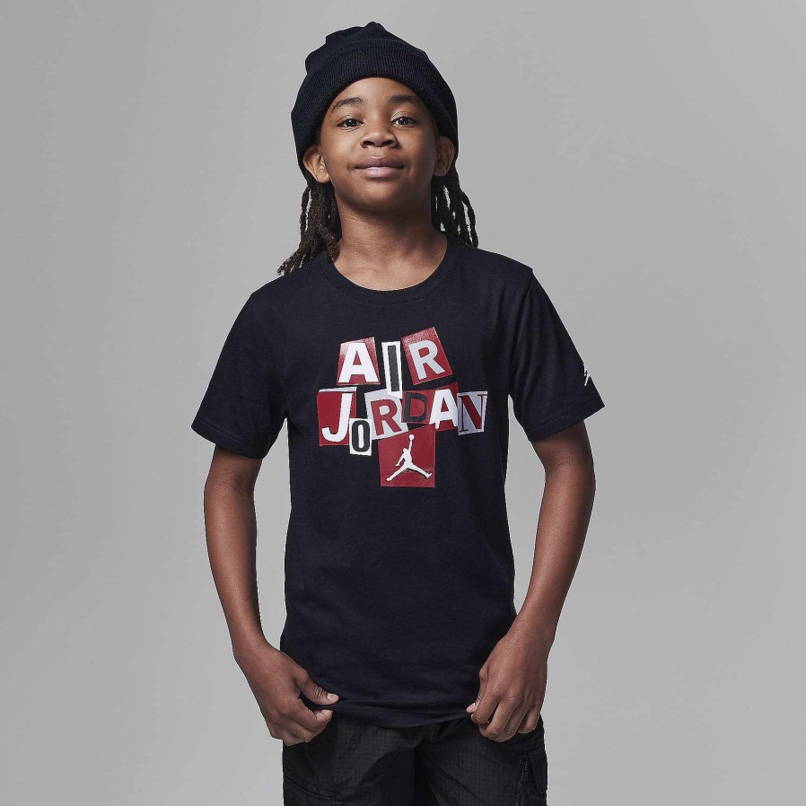 Kids Nike Cyber Monday Clothing | Air Jordan Cutout Tee