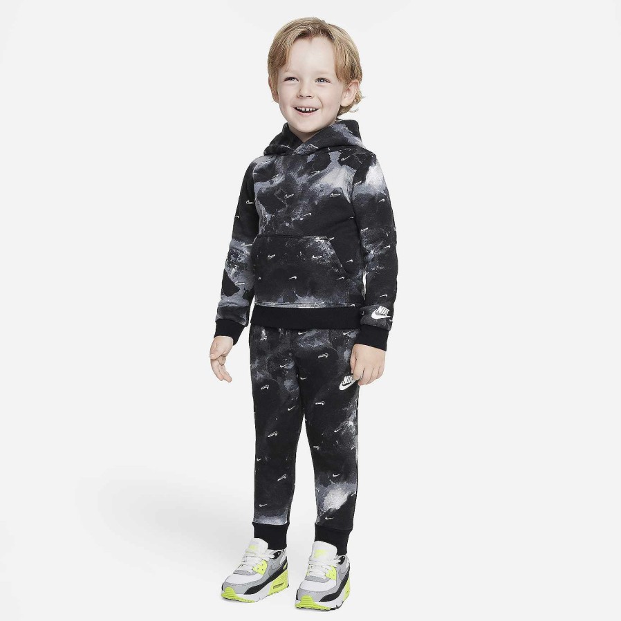 Kids Nike Hoodies & Sweatshirts | Nike Sportswear Club Marble Fleece Pullover Hoodie