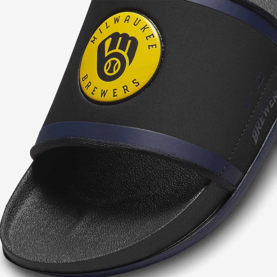 Men Nike Sandals & Slides | Nike Offcourt (Mlb Milwaukee Brewers)