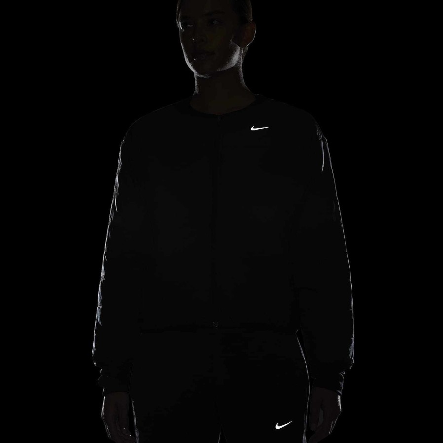 Women Nike Outerwear & Jackets | Nike Therma-Fit Swift Black