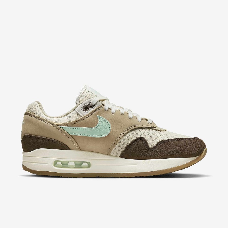 Men Nike Air Max | Nike Air Max 1 Premium 2 Medium Brown/Mushroom/Muslin/Mint Foam