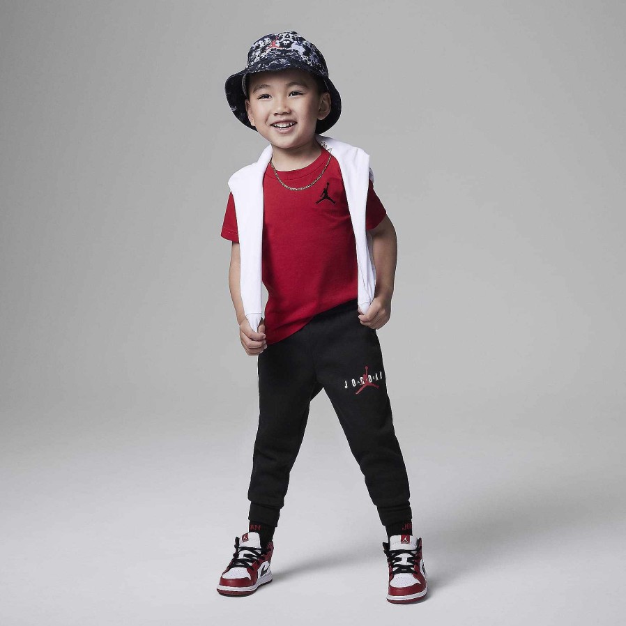 Kids Nike Jordan | Jordan Jumpman Air Embroidered Tee