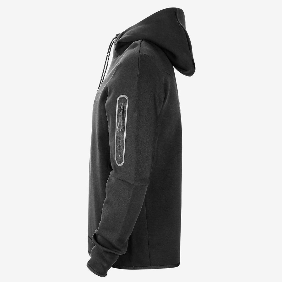 Men Nike Tech Fleece | Golden State Warriors Tech Fleece Black/Light Iron Ore