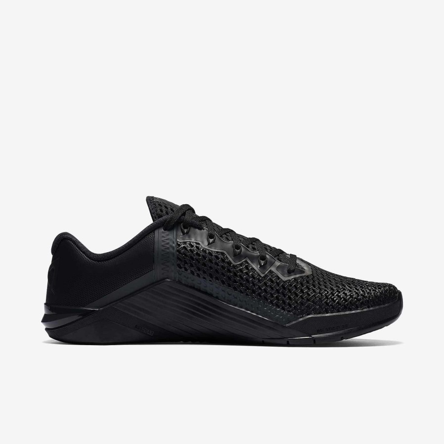 Men Nike Training & Gym | Nike Metcon 6 Black/Anthracite/Metallic Silver