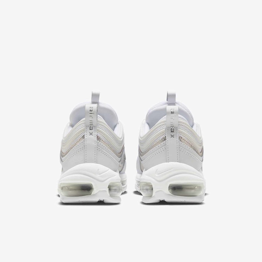 Women Nike Air Max | Nike Air Max 97 White/Platinum Tint/Metallic Silver/Chrome