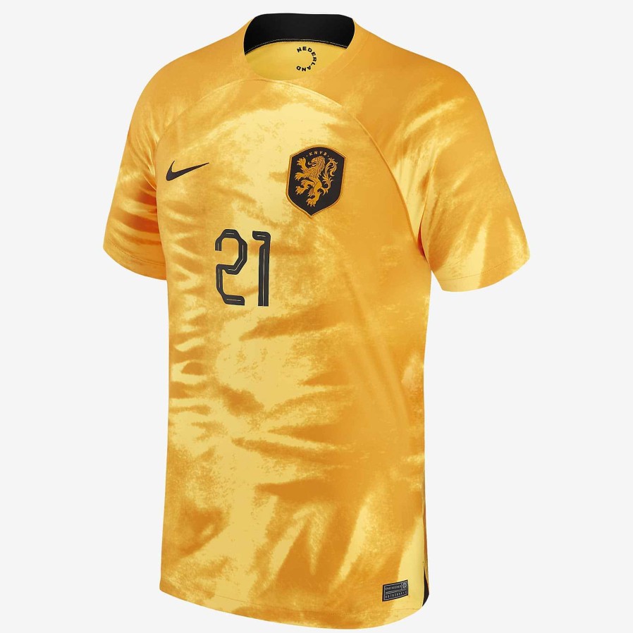 Men Nike Tops & T-Shirts | Netherlands National Team 2022/23 Stadium Home (Frenkie De Jong)