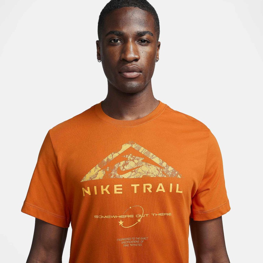 Men Nike Tops & T-Shirts | Nike Dri-Fit Trail