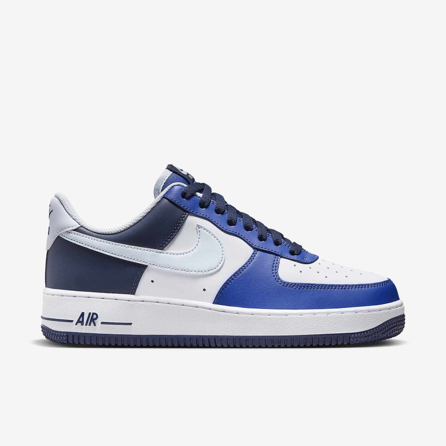 Men Nike Air Force 1 | Nike Air Force 1 '07 Lv8 White/Game Royal/Midnight Navy/Football Grey