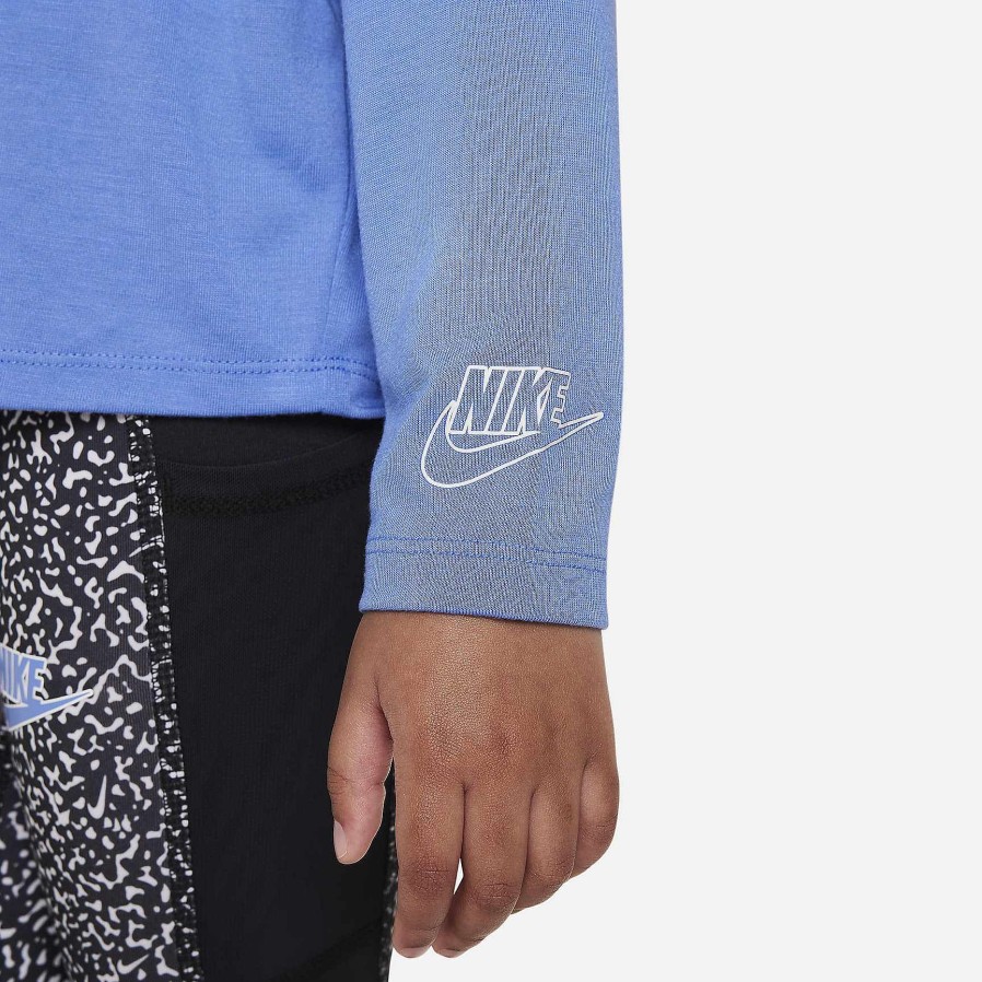 Kids Nike Tops & T-Shirts | Nike Notebook Print Long Sleeve Knit Top