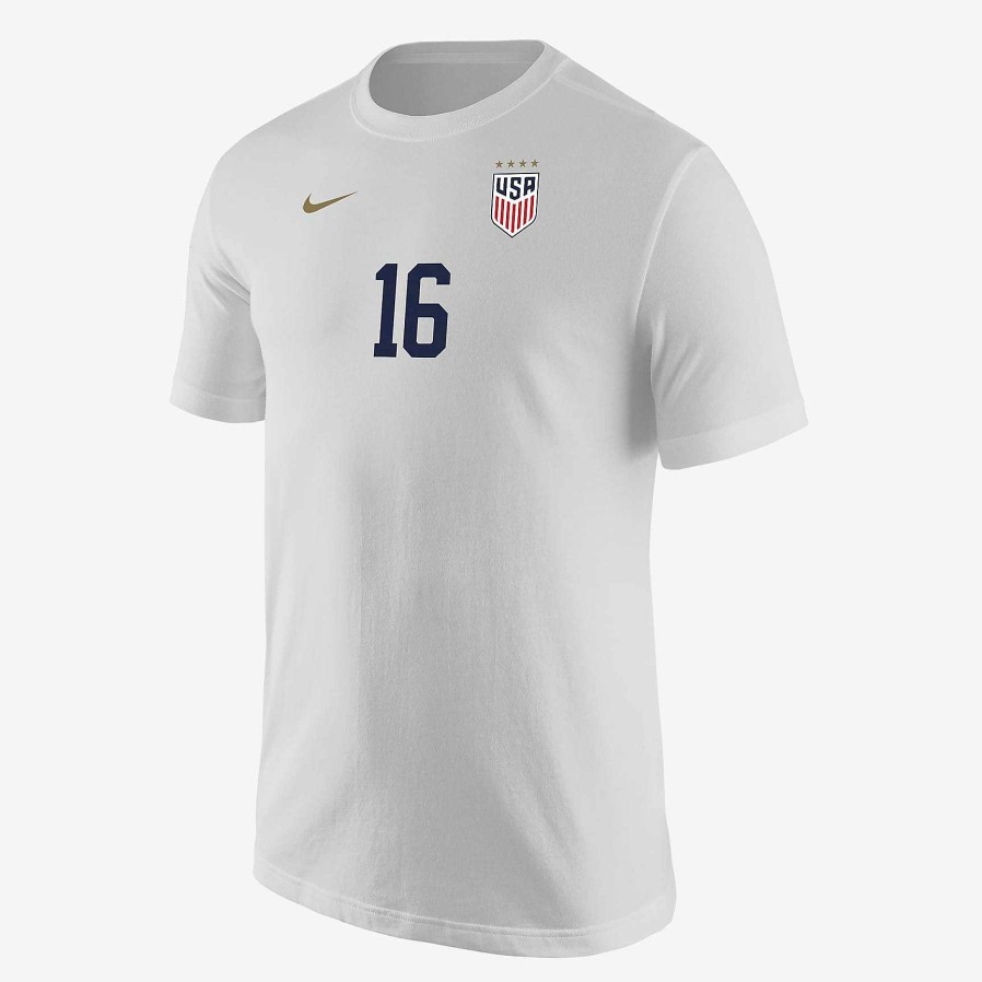 Men Nike Tops & T-Shirts | Mallory Swanson Uswnt White