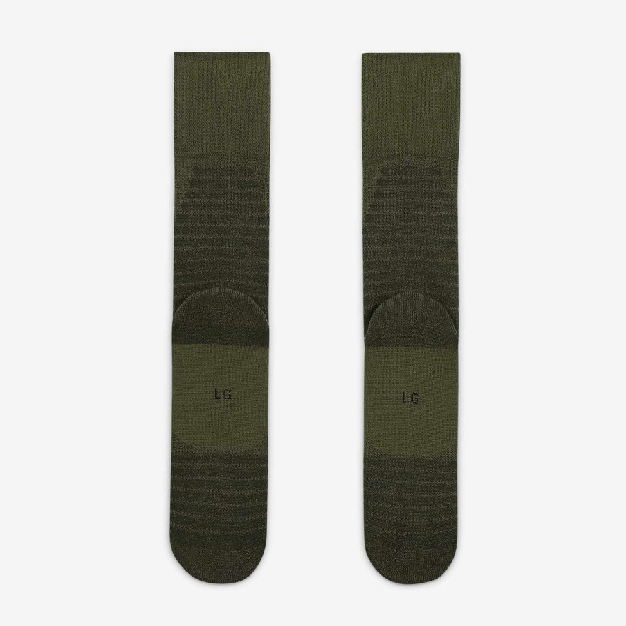 Men Nike Socks | Nike Outdoor Medium Olive/Sequoia/Black