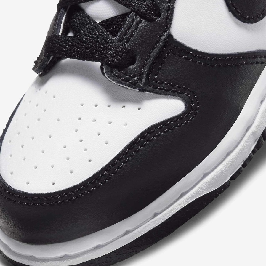 Kids Nike Lifestyle | Nike Dunk Low White/White/Black