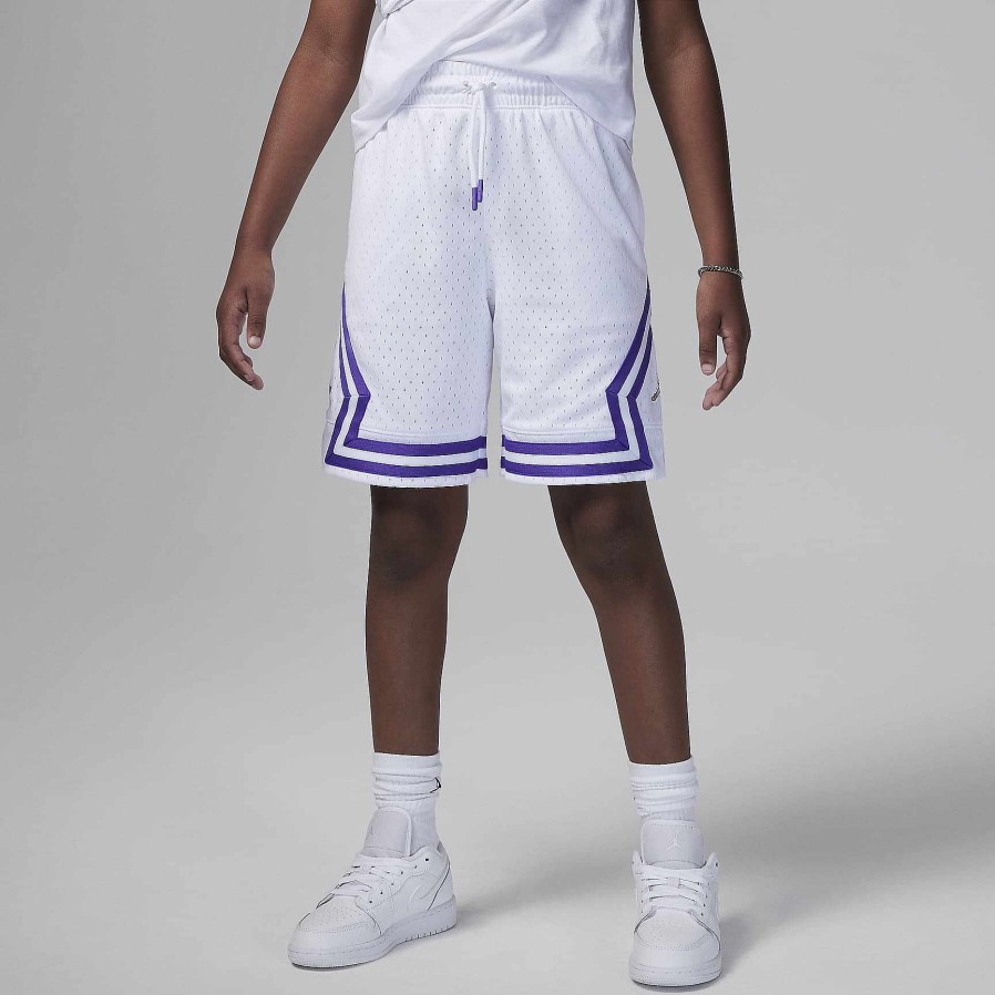 Kids Nike Jordan | Jordan Air Diamond Shorts Purple Venom