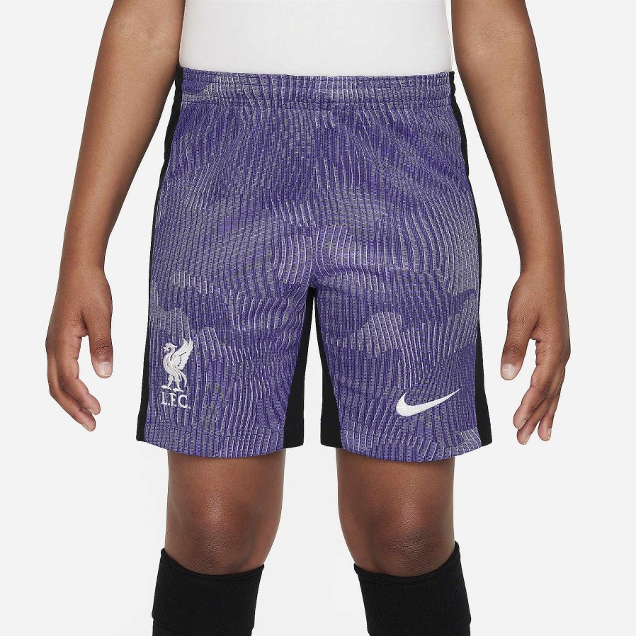 Kids Nike Shorts | Liverpool Fc 2023/24 Stadium Third