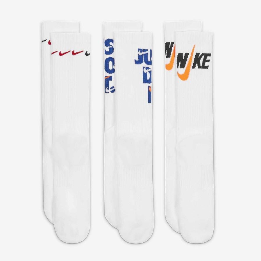 Men Nike Socks | Nike Everyday Plus Cushioned Multi