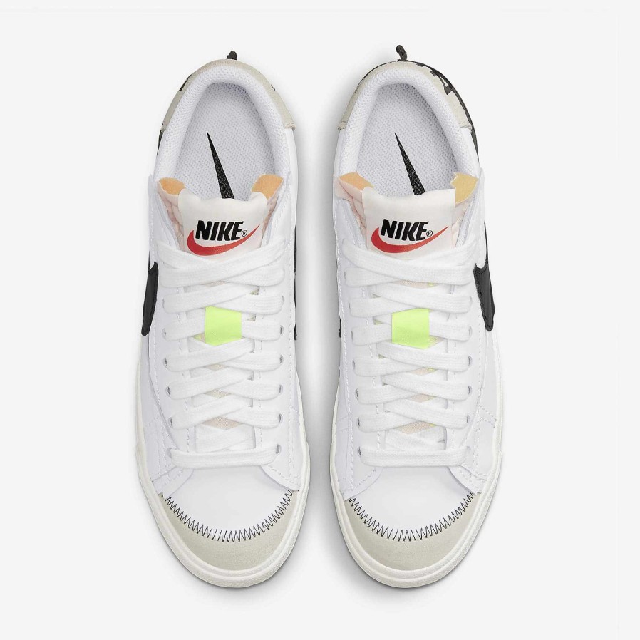 Men Nike Cyber Monday Shoes | Nike Blazer Low '77 Jumbo White/White/Sail/Black