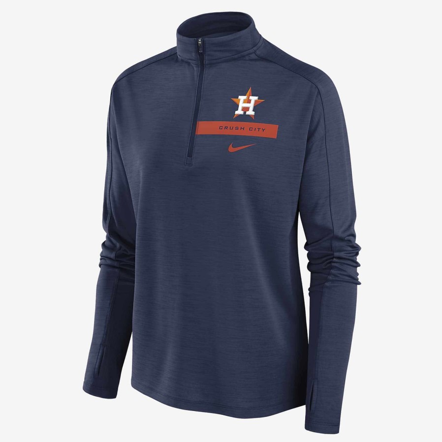 Women Nike Outerwear & Jackets | Nike Dri-Fit Primetime Local Touch (Mlb Houston Astros)