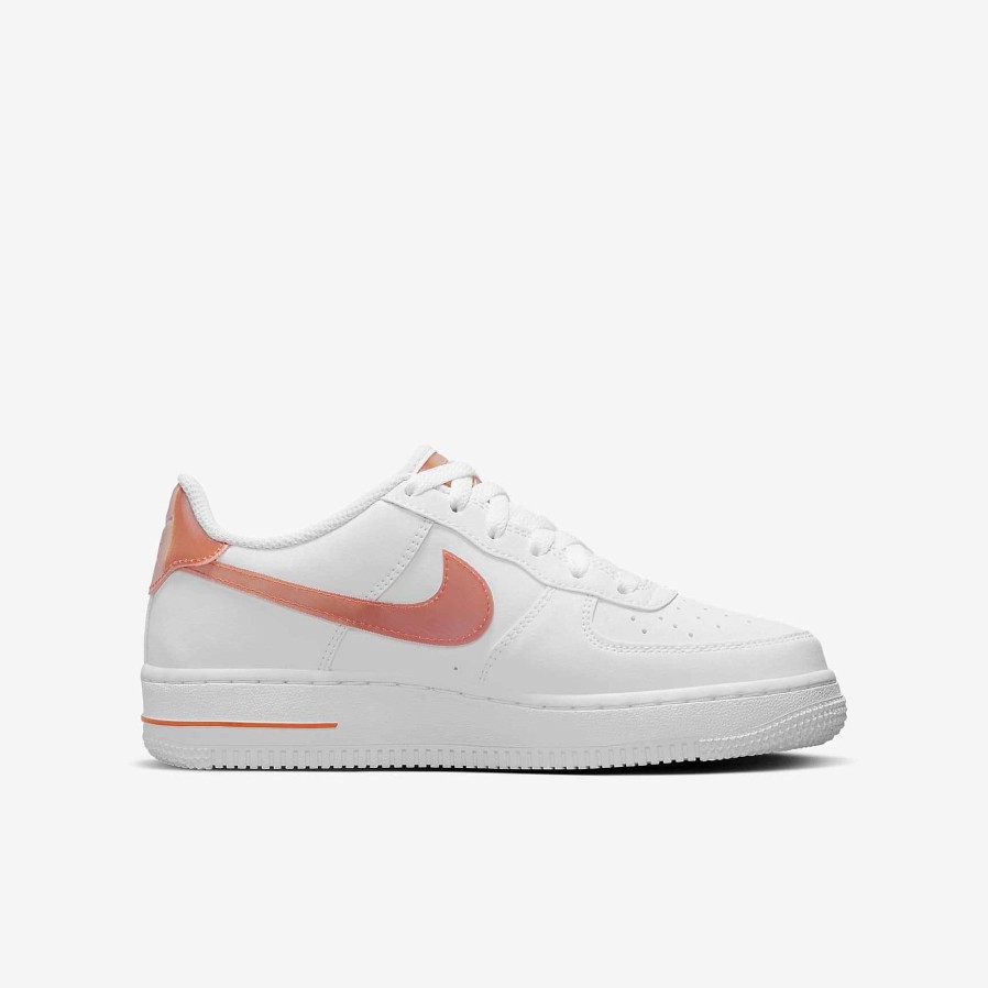 Kids Nike Air Force 1 | Nike Air Force 1 Next Nature White/Safety Orange