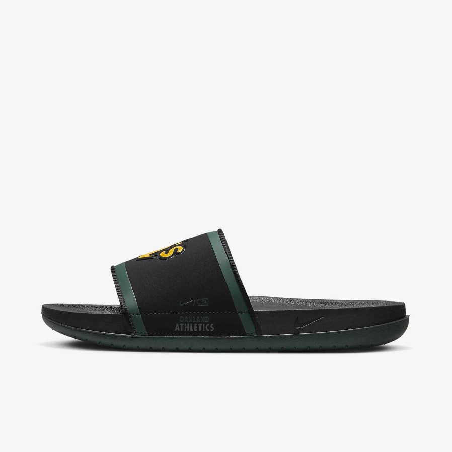 Men Nike Sandals & Slides | Nike Offcourt (Mlb Oakland Athletics)