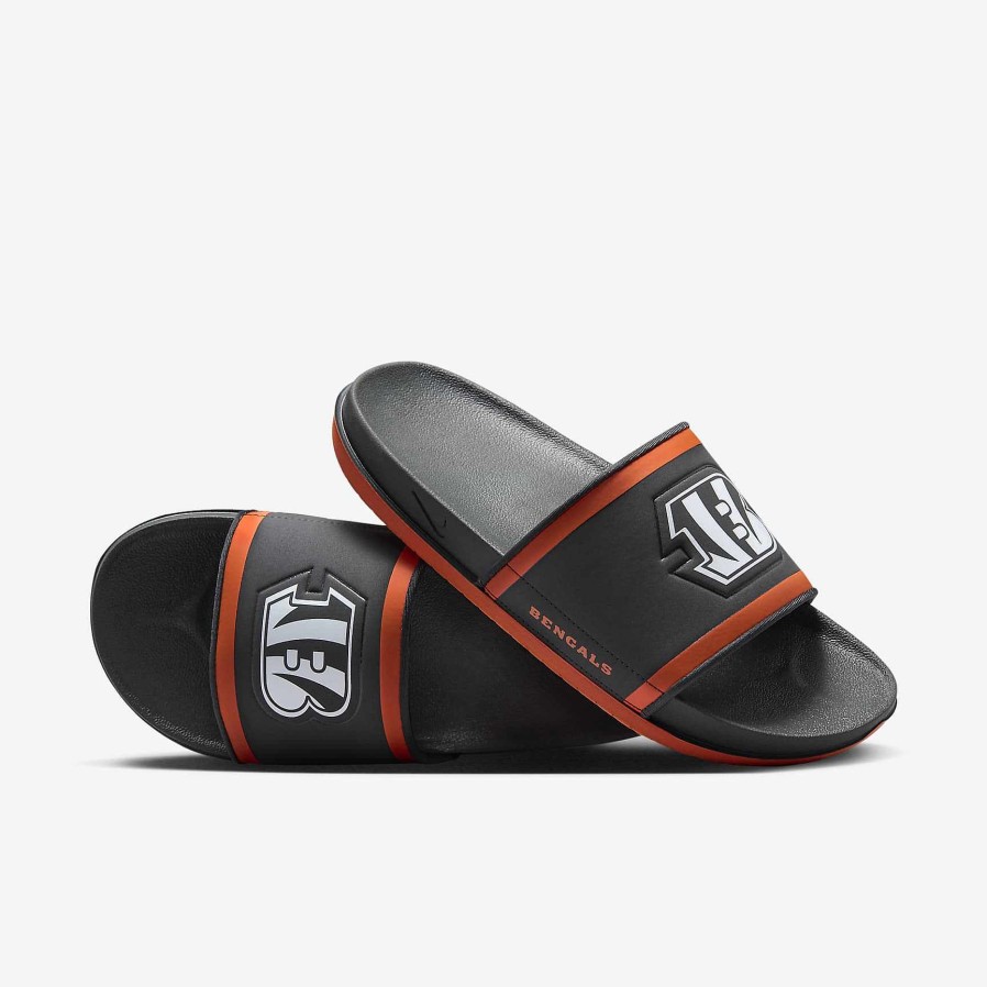 Men Nike Sandals & Slides | Nike Offcourt (Nfl Cincinnati Bengals)