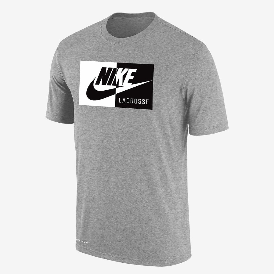 Men Nike Tops & T-Shirts | Nike Swoosh Lacrosse