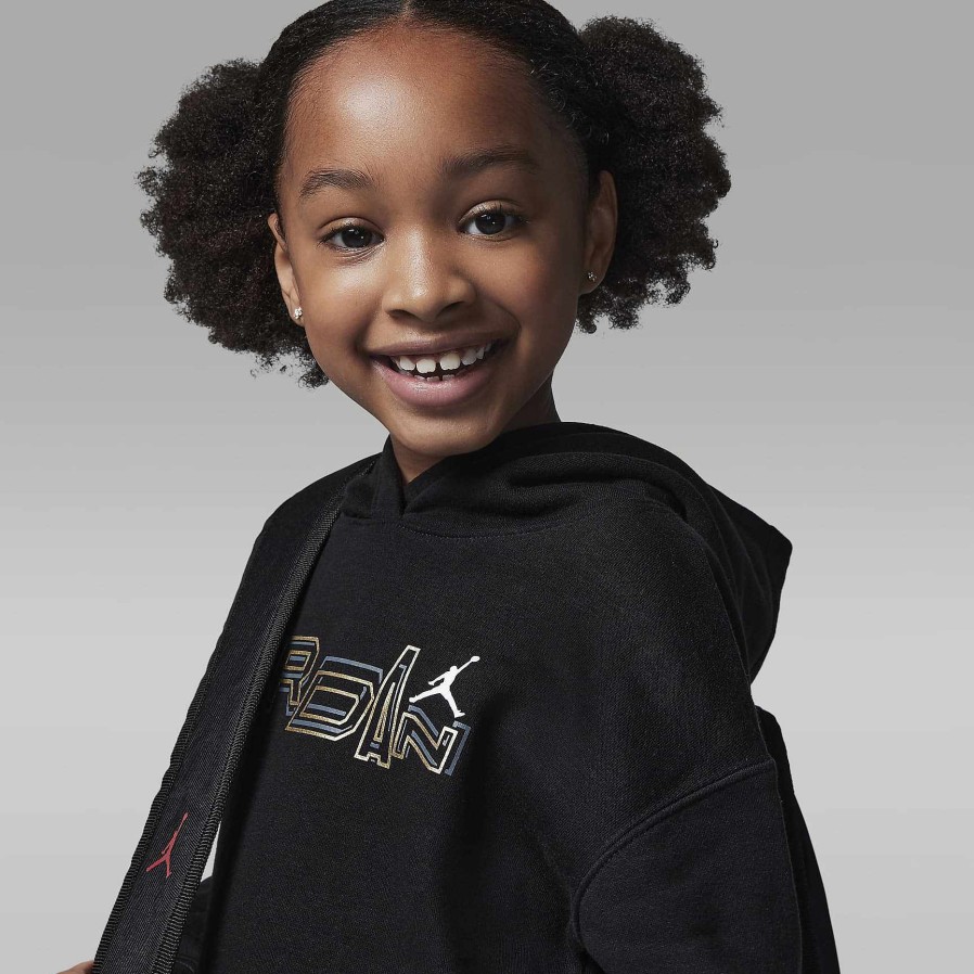 Kids Nike Cyber Monday Clothing | Jordan "Take Flight" Shine Pullover Dress