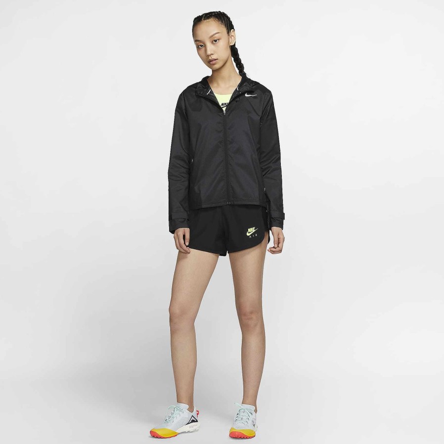 Women Nike Outerwear & Jackets | Nike Essential Black