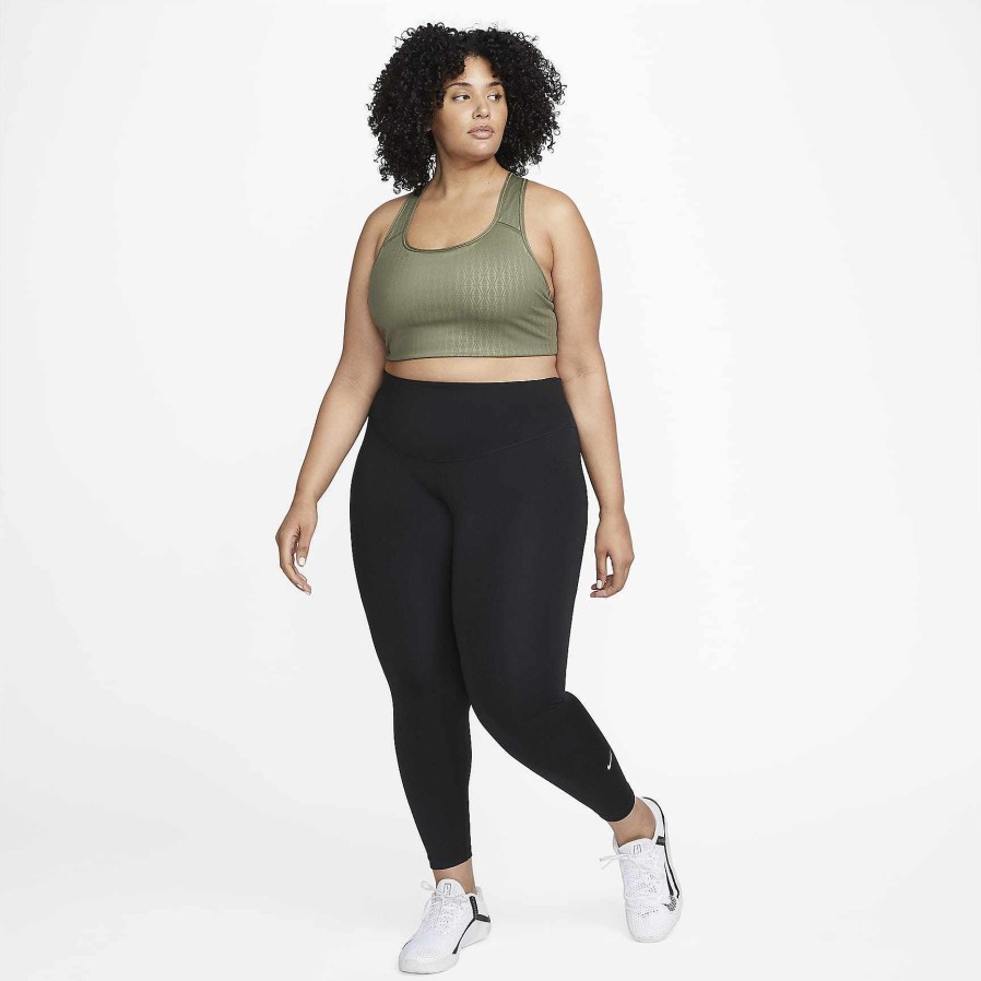 Women Nike Cyber Monday Clothing | Nike Swoosh Medium Olive/Black