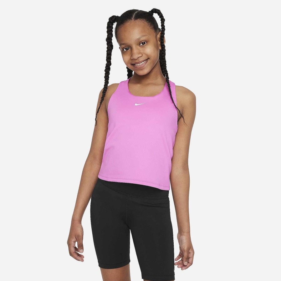 Kids Nike Tops & T-Shirts | Nike Dri-Fit Swoosh