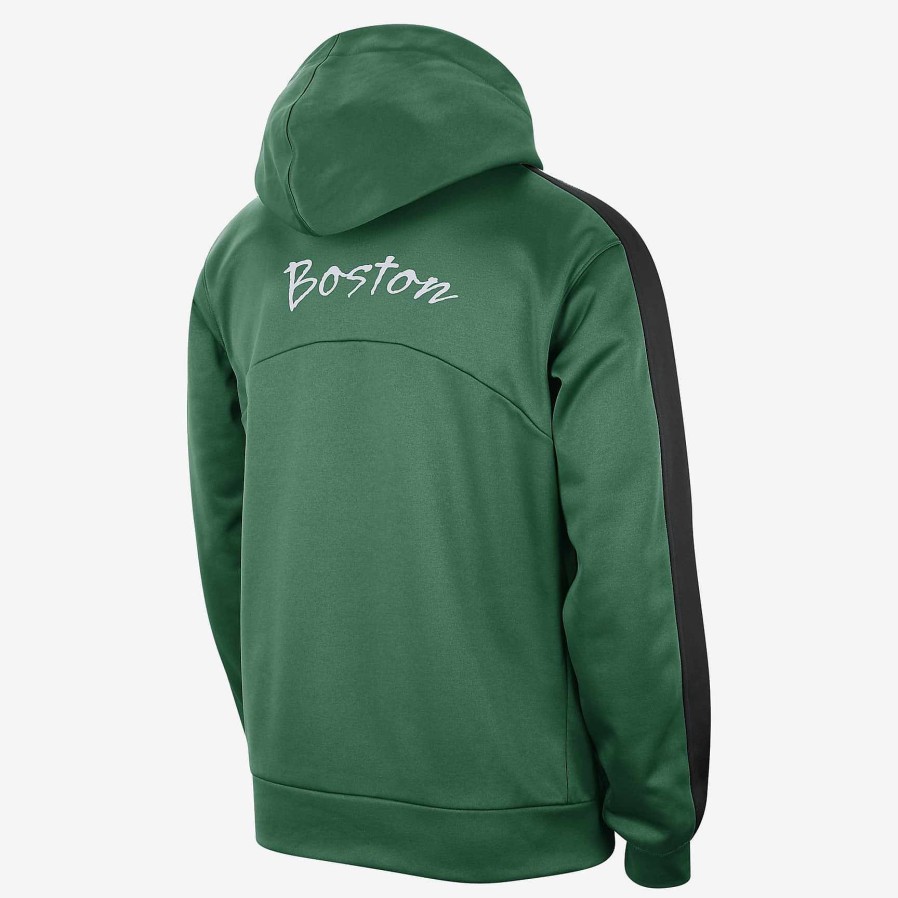 Men Nike Tech Fleece | Boston Celtics Starting 5 Clover/Black/White