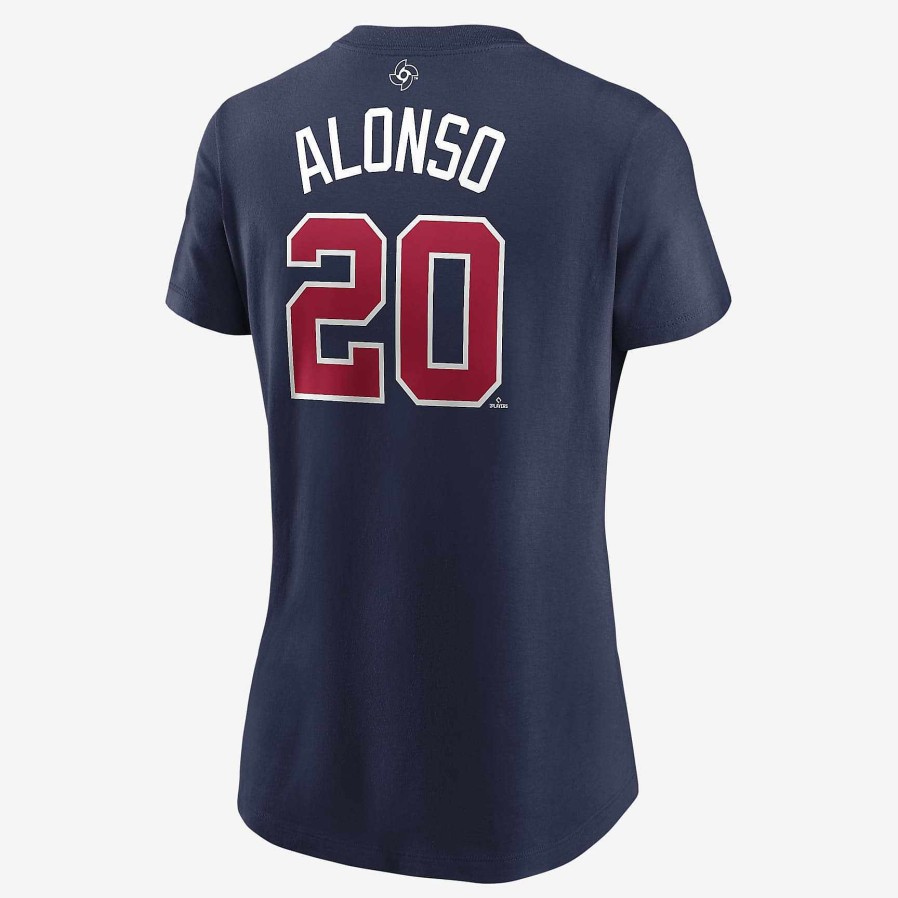 Women Nike Tops & T-Shirts | Usa Baseball 2023 World Baseball Classic (Mookie Betts) Navy