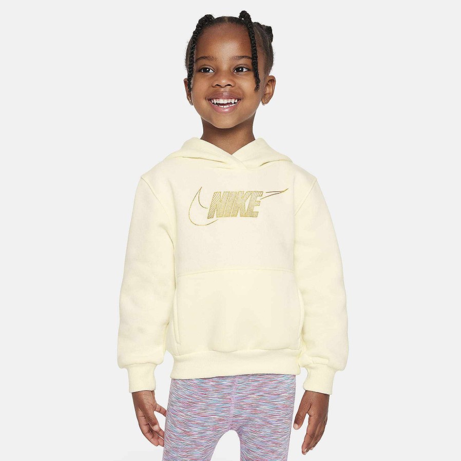 Kids Nike Hoodies & Sweatshirts | Nike Sportswear Club Fleece Holiday Shine Hoodie