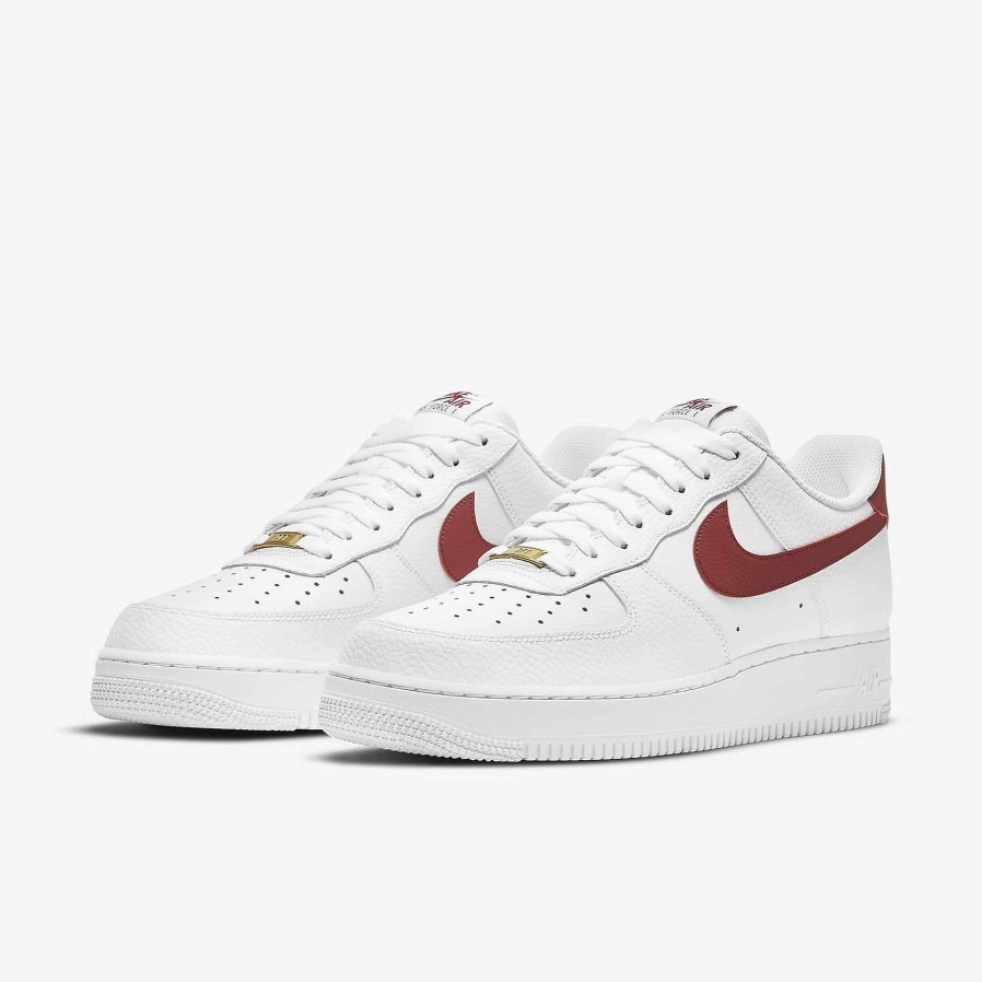 Men Nike Cyber Monday Shoes | Nike Air Force 1 '07 White/White/Team Red