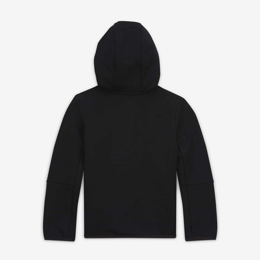 Kids Nike Hoodies & Sweatshirts | Nike Sportswear Tech Fleece Black