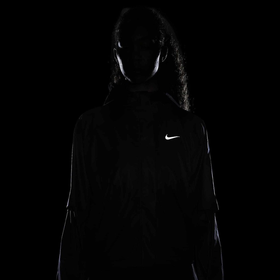 Women Nike Outerwear & Jackets | Nike Running Division Aerogami Black