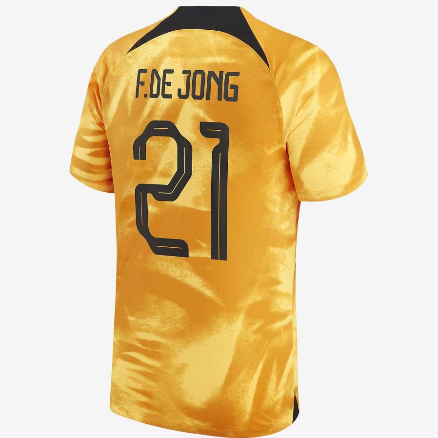 Men Nike Tops & T-Shirts | Netherlands National Team 2022/23 Stadium Home (Frenkie De Jong)