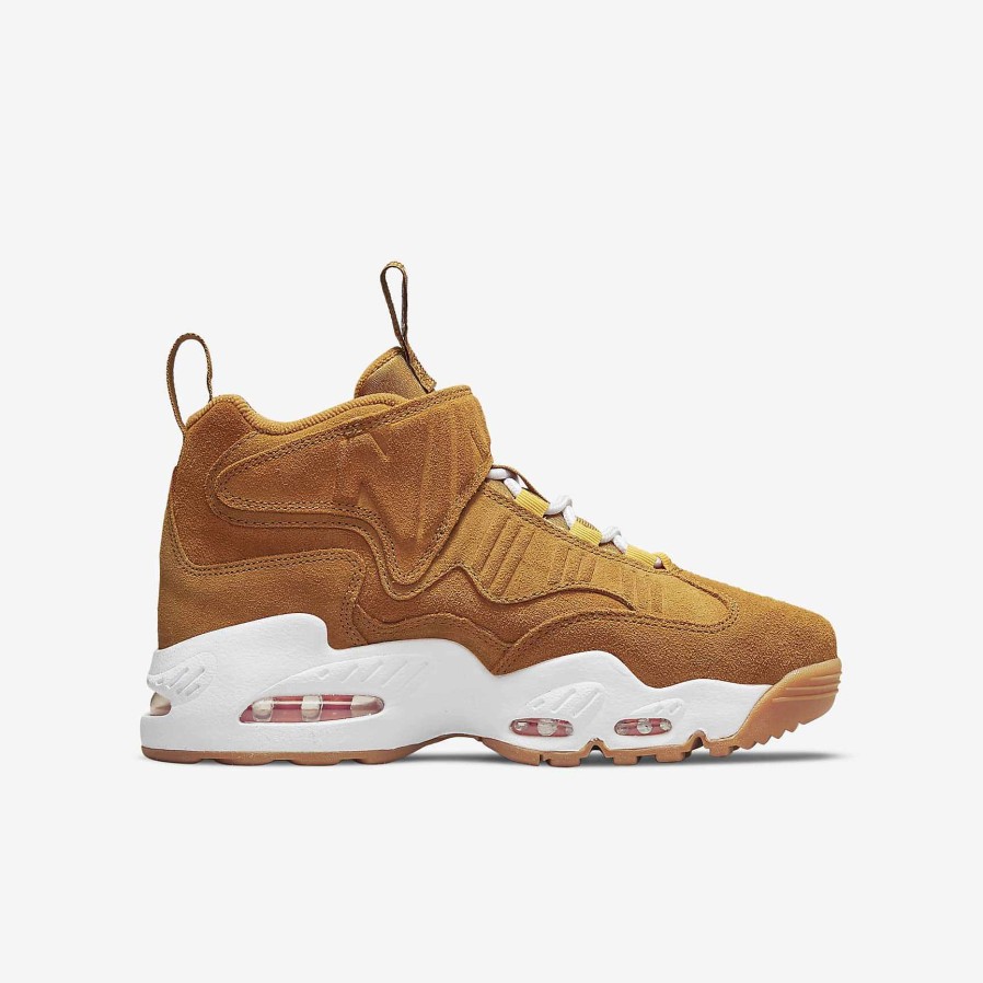 Kids Nike Cyber Monday Shoes | Nike Air Griffey Max 1 Wheat/White/Gum Light Brown/Pollen