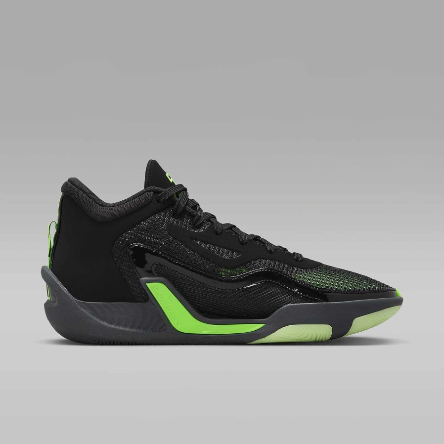 Men Nike Basketball | Tatum 1 "Away Team" Black/Anthracite/Green Strike