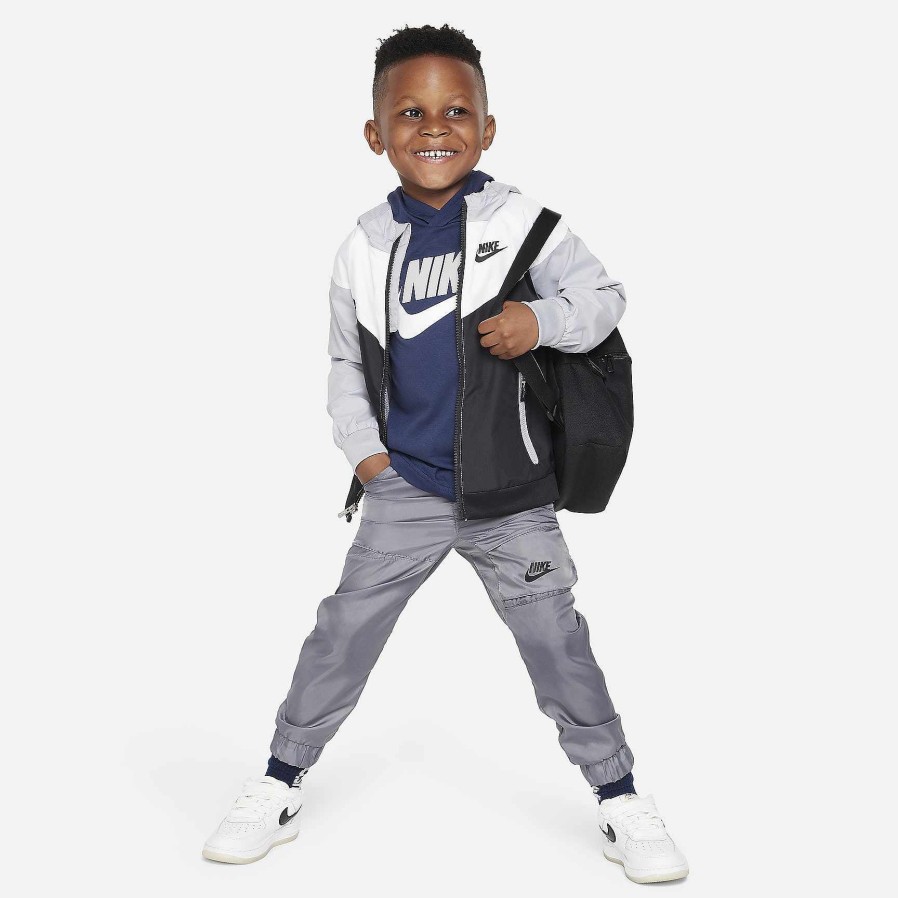 Kids Nike Tops & T-Shirts | Nike Sportswear Futura Hooded Long Sleeve Tee