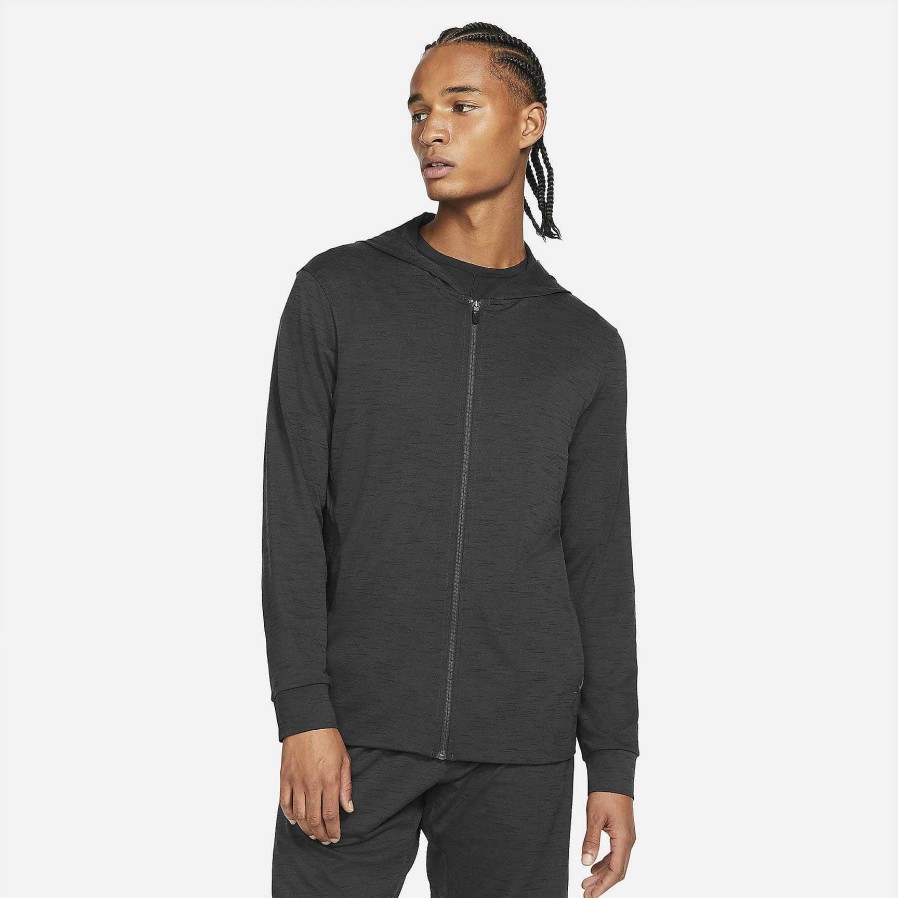 Men Nike Hoodies & Sweatshirts | Nike Yoga Dri-Fit