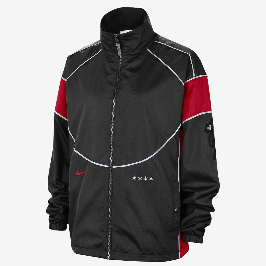 Women Nike Outerwear & Jackets | Chicago Bulls Swoosh Fly 2023/24 City Edition