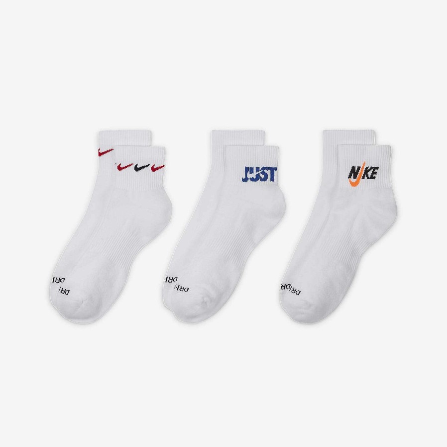 Men Nike Socks | Nike Everyday Plus Cushioned Multi