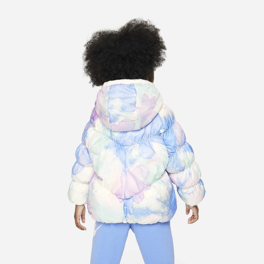 Kids Nike Outerwear & Jackets | Nike Swoosh Chevron Puffer Jacket Multi