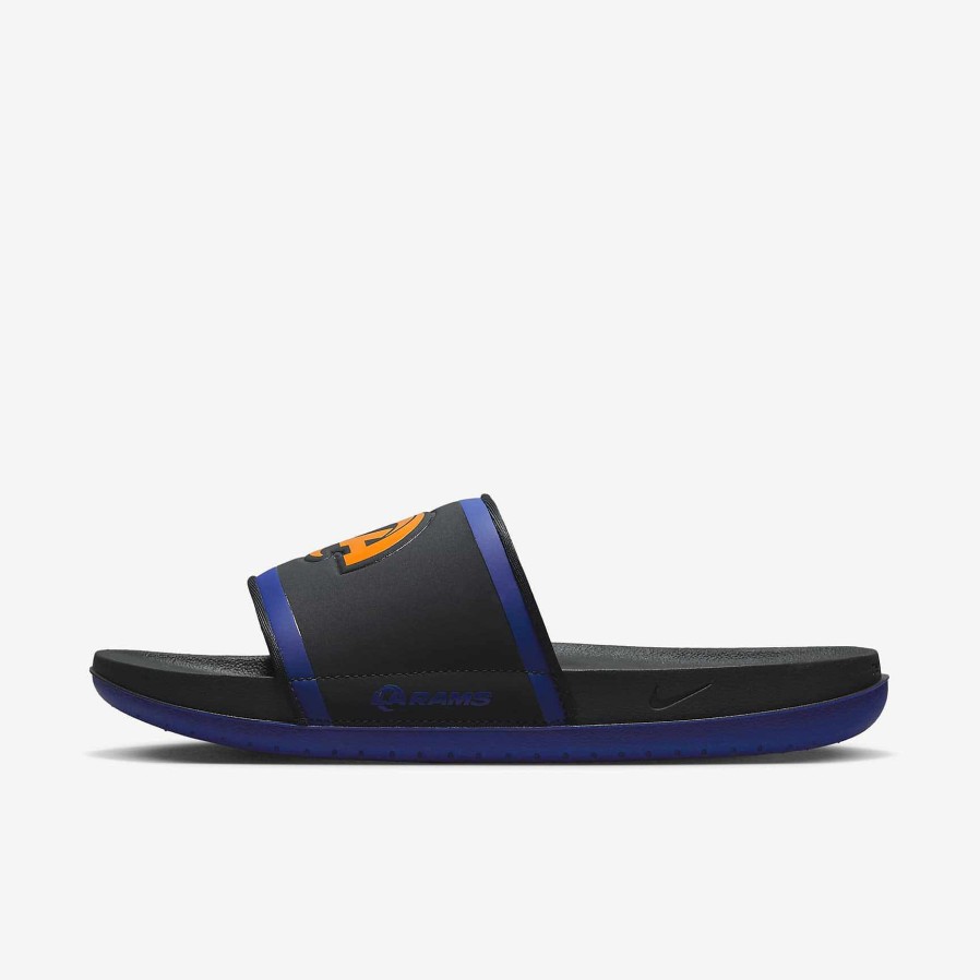 Men Nike Sandals & Slides | Nike Offcourt (Nfl Los Angeles Rams)