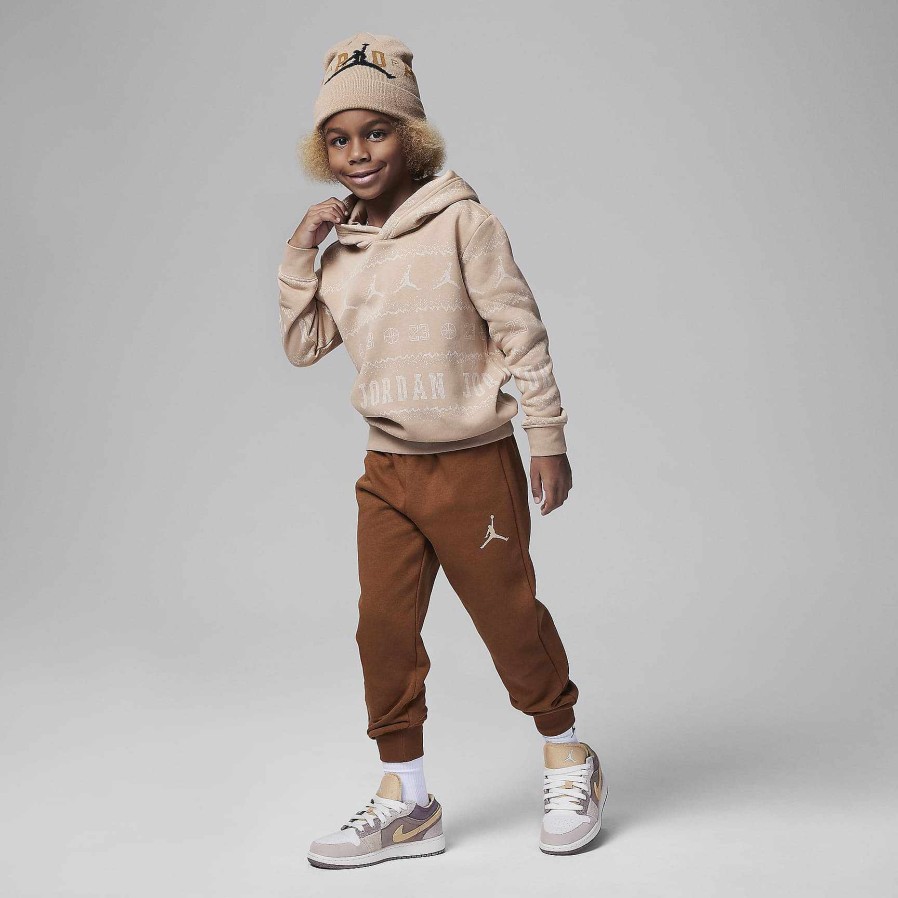 Kids Nike Cyber Monday Clothing | Jordan Mj Holiday Pullover Set