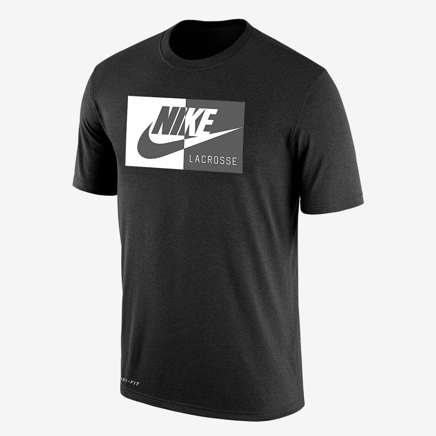 Men Nike Tops & T-Shirts | Nike Swoosh Lacrosse