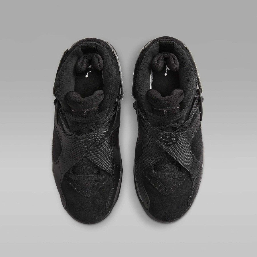 Kids Nike Lifestyle | Air Jordan 8 Retro "Winterized" Black/Metallic Silver/Gunsmoke