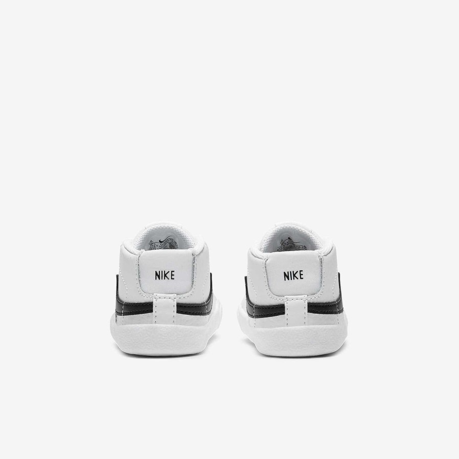 Kids Nike Dunks & Blazers | Nike Blazer Mid White/White/Black