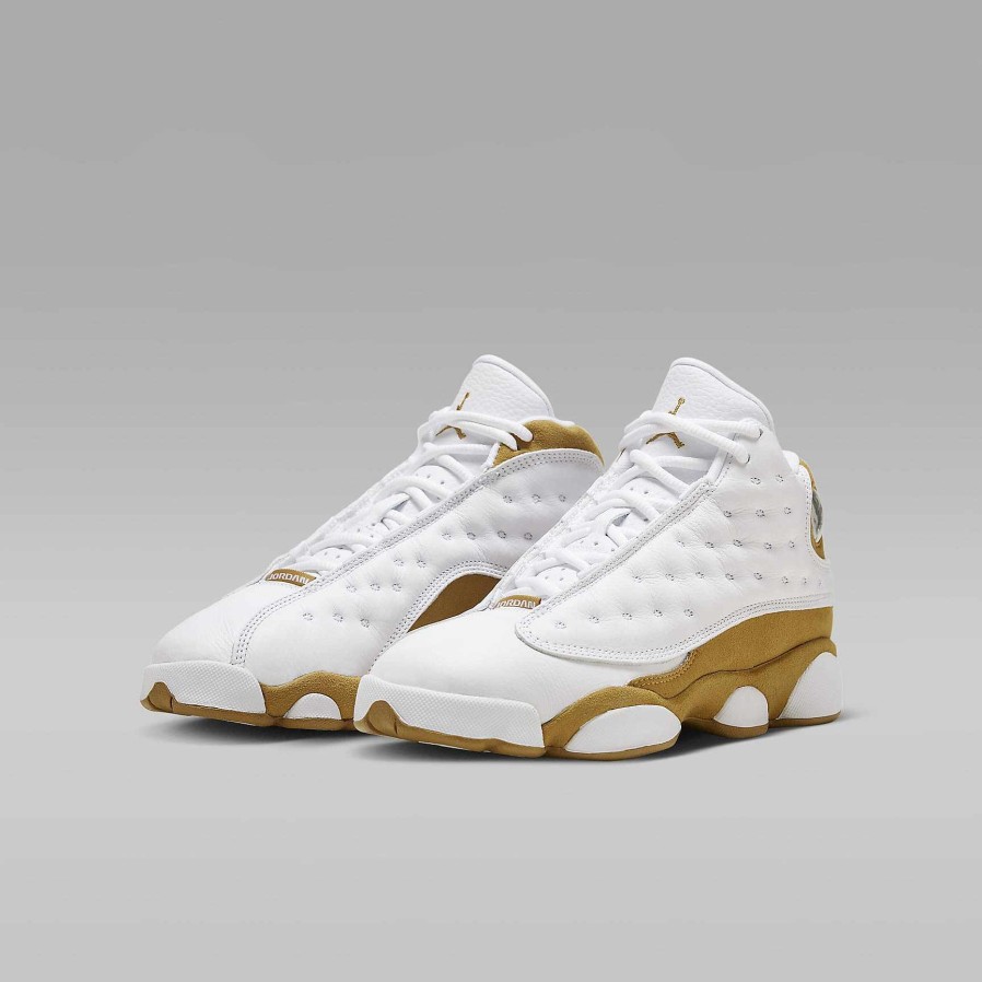 Kids Nike Jordan | Air Jordan 13 Retro White/Wheat