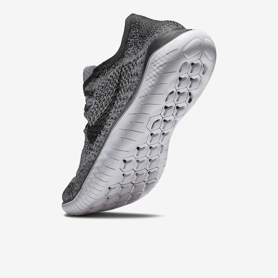 Men Nike Cyber Monday Shoes | Nike Free Run 2018 White/Grey/Black